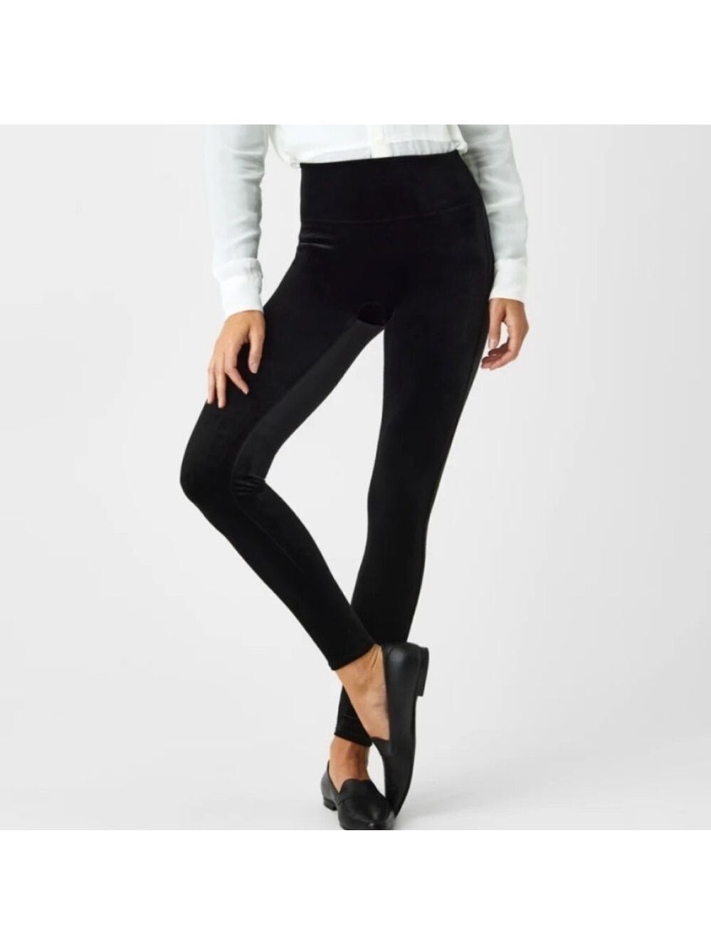 SPANX Velvet Leggings High Rise Black
Velvet Sz XS